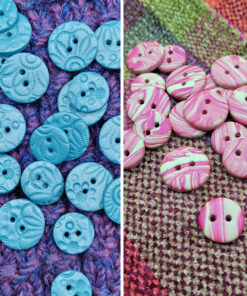 Polymer Clay Button Making