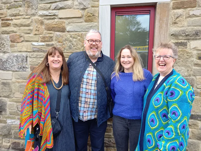 Ailsa Stephen, Gordon Cree, Stephanie Thompson and Tracy Callaghan