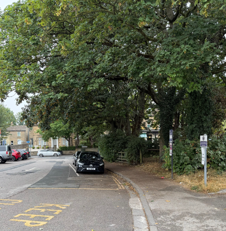 Walk through the car park